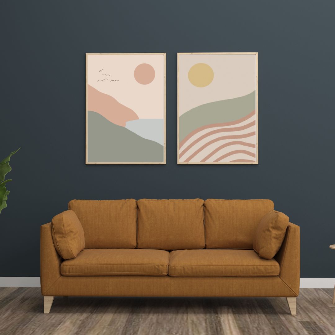 Abstract Sea, Digital Art Print - Tania Bisaz