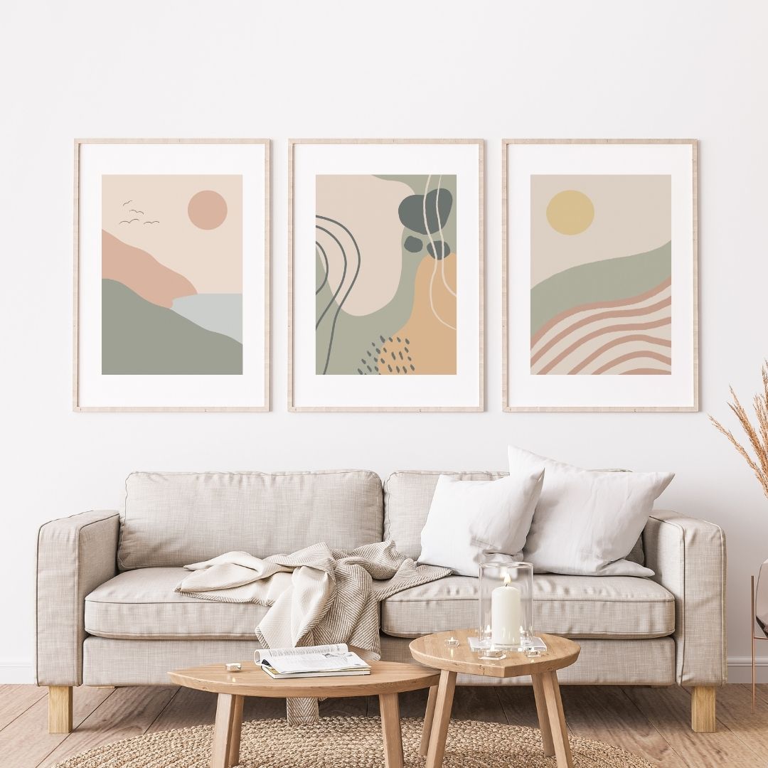 Abstract Sea, Digital Art Print - Tania Bisaz