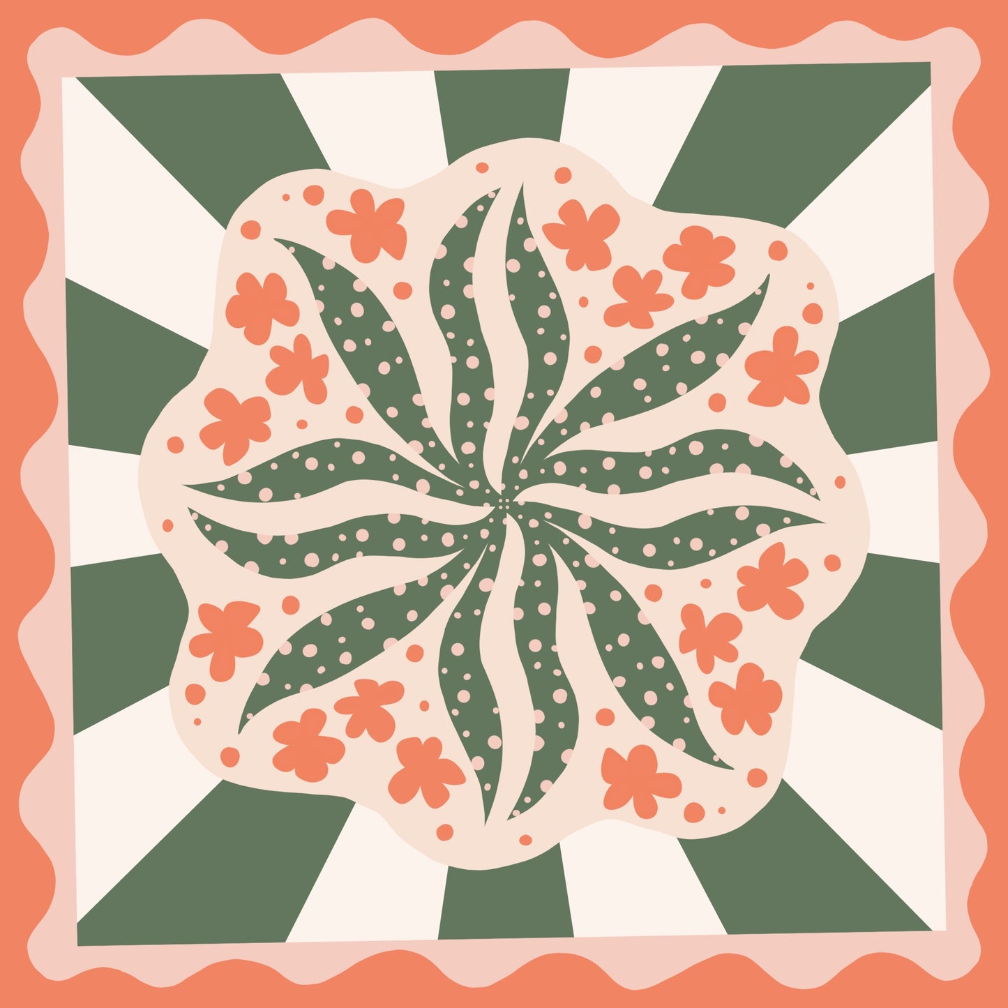 Organic Cotton Bandana – Limited Edition Floral