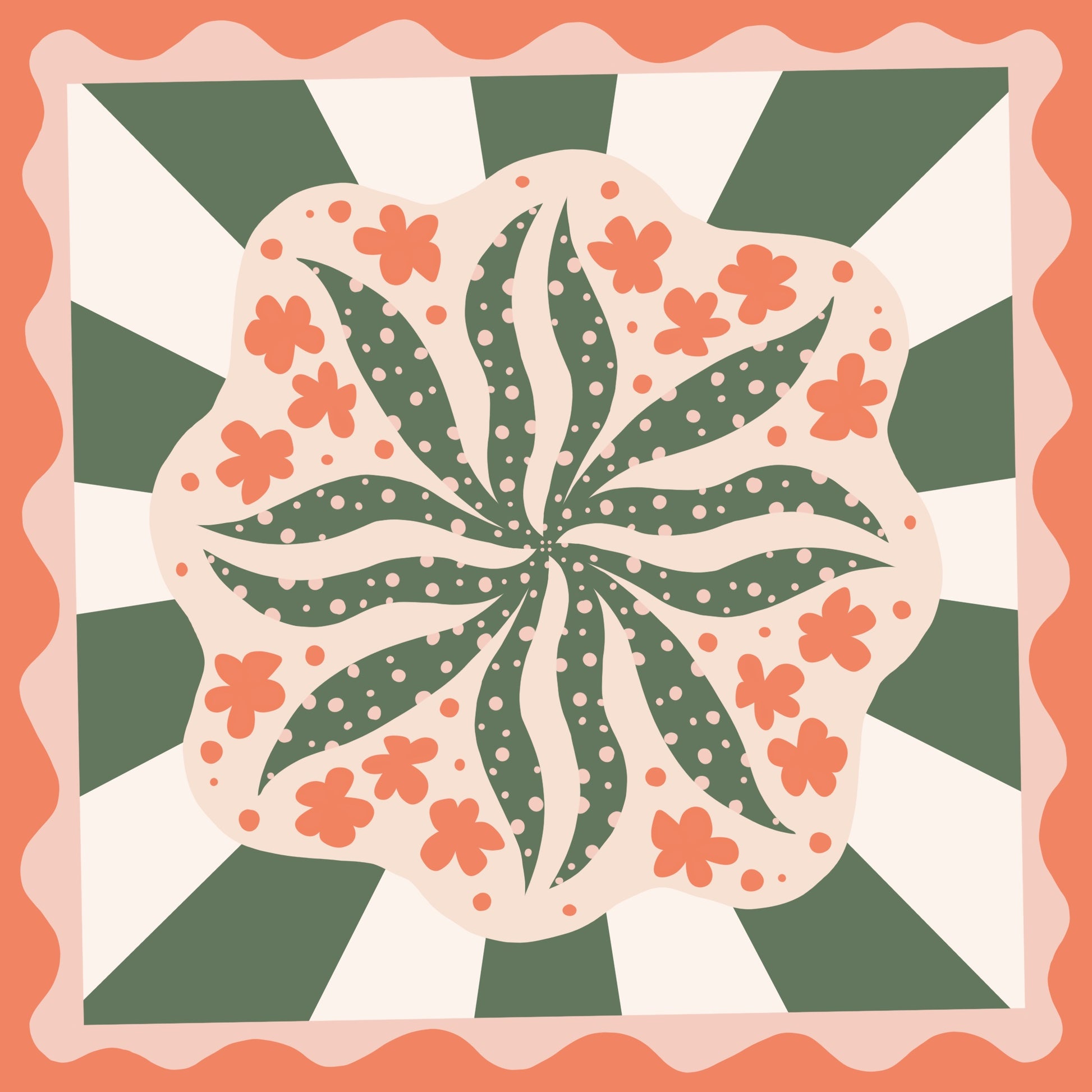 Organic Cotton Bandana – Limited Edition Floral - Tania Bisaz