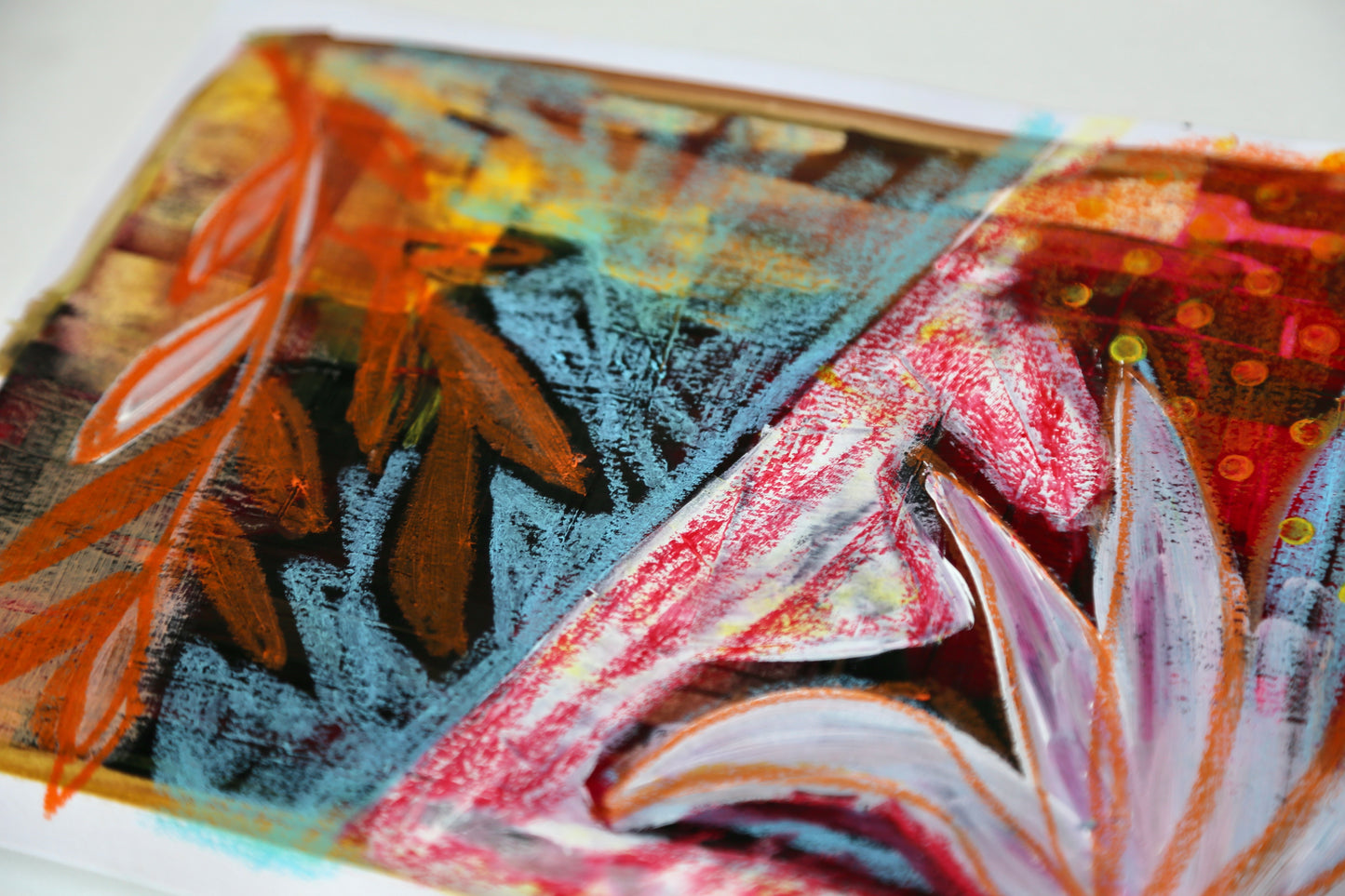 In Bloom – A4 Original Painting on Paper