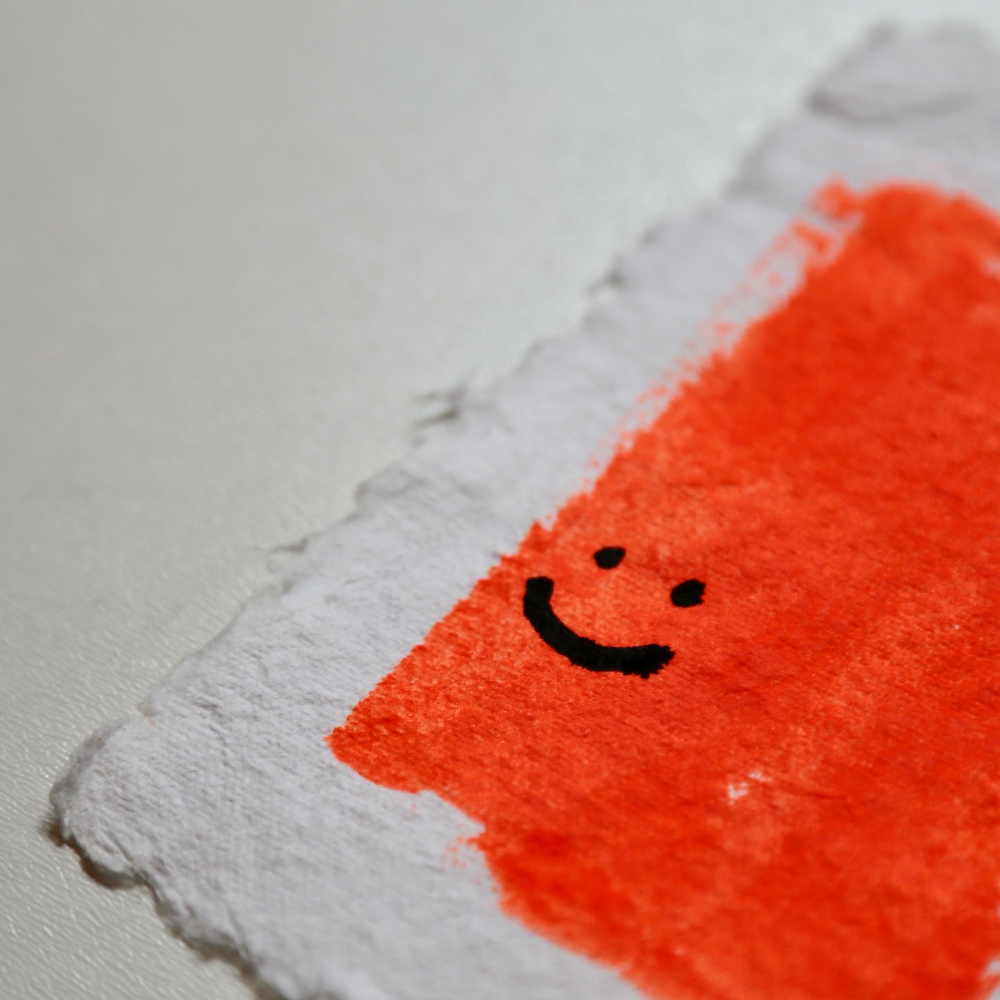 Smileys – Set of 2 Mini Paintings (Acrylic Ink on Japan Paper)