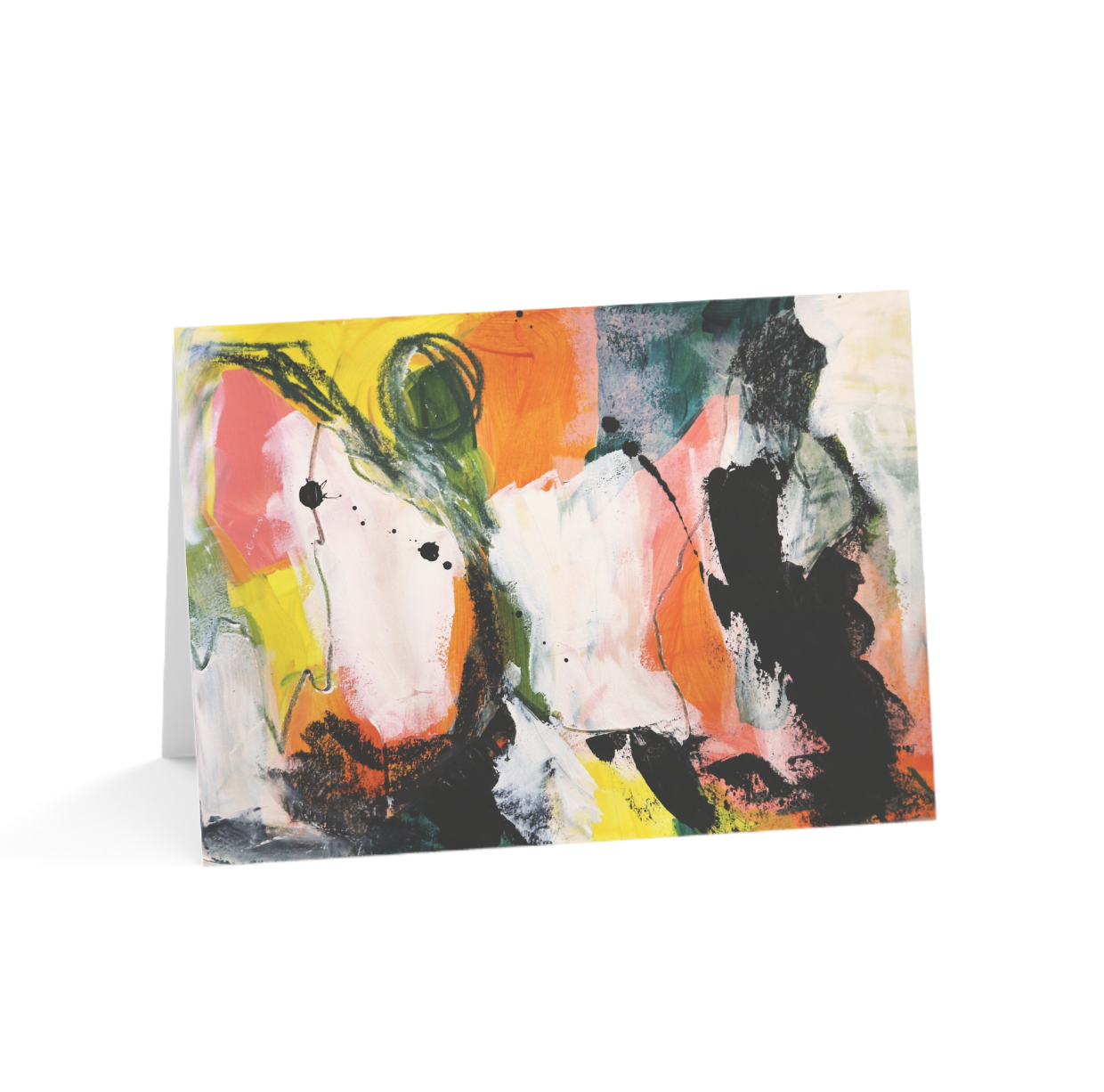 Set of 5 Greeting cards, Abstract - Tania Bisaz