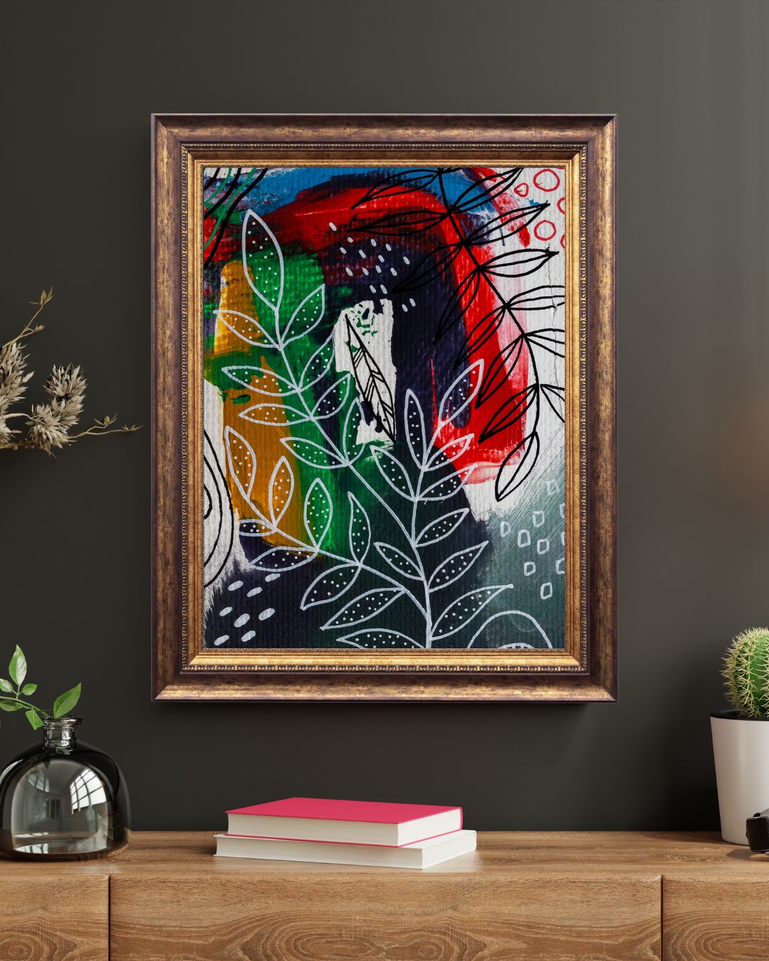 ABSTRACT ART POSTER PRINT