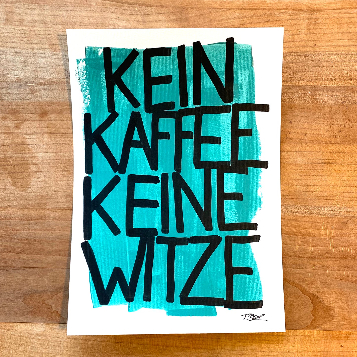 Your Word of the Year, Original Custom Painting - Tania Bisaz