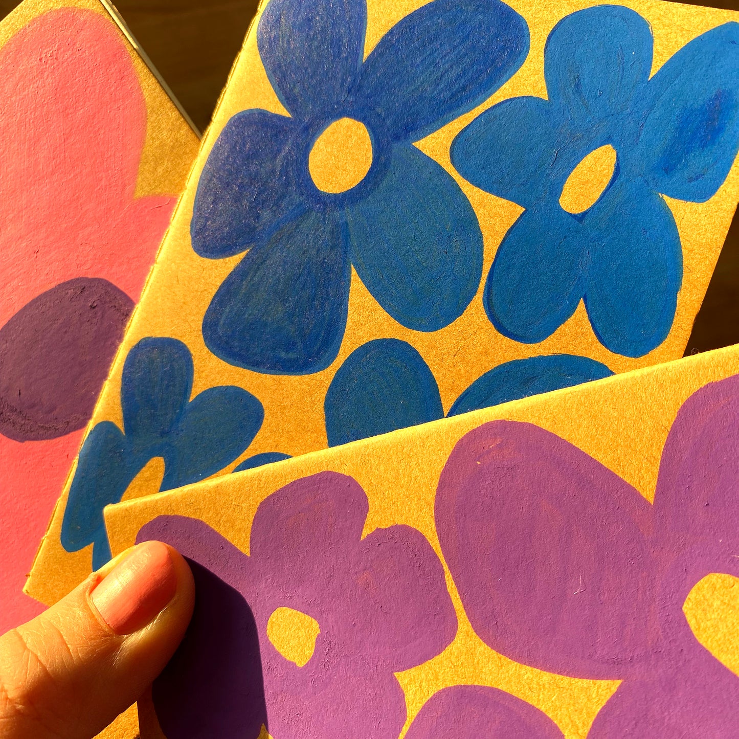 Mini Notebook Set with Original Art Covers (Set of 3) - Tania Bisaz