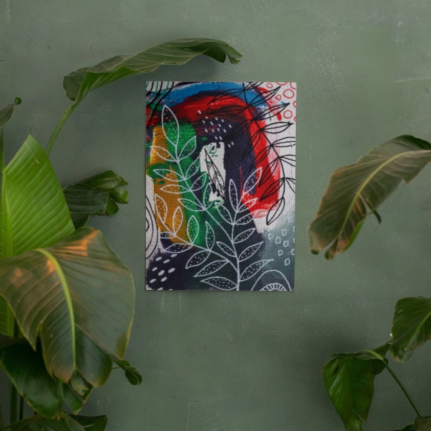 ABSTRACT ART POSTER PRINT