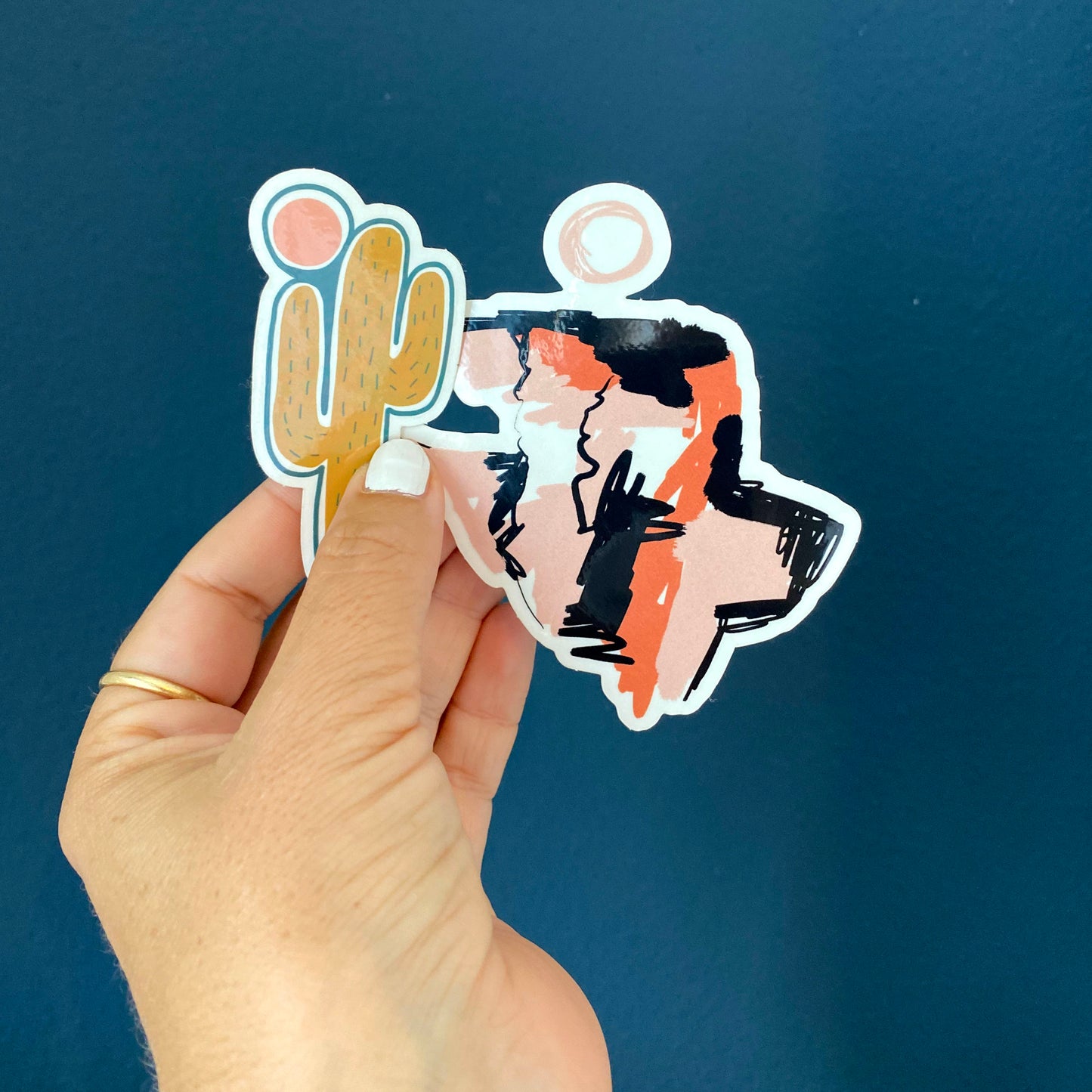 Die Cut Sticker Set, 5 Pieces - Tania Bisaz