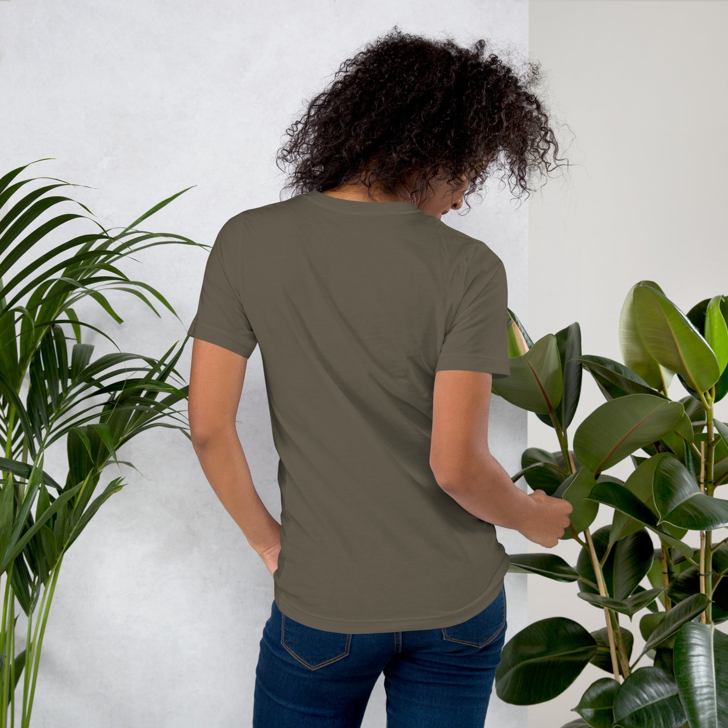 Abstract Mountains Unisex T-Shirt - Tania Bisaz