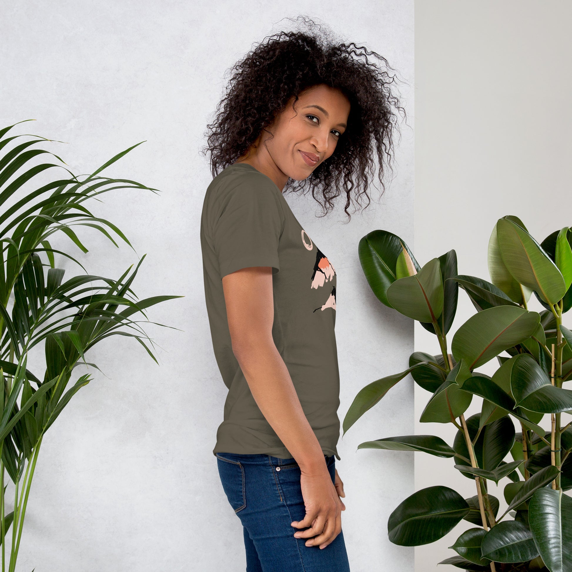 Abstract Mountains Unisex T-Shirt - Tania Bisaz