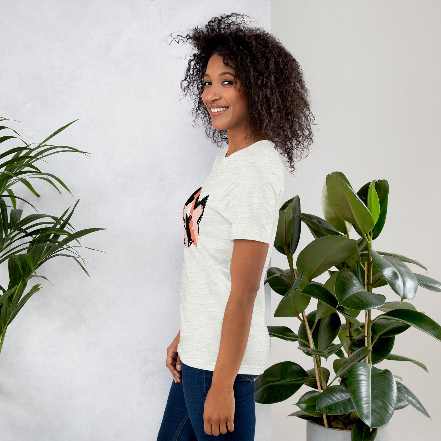 Abstract Mountains Unisex T-Shirt - Tania Bisaz