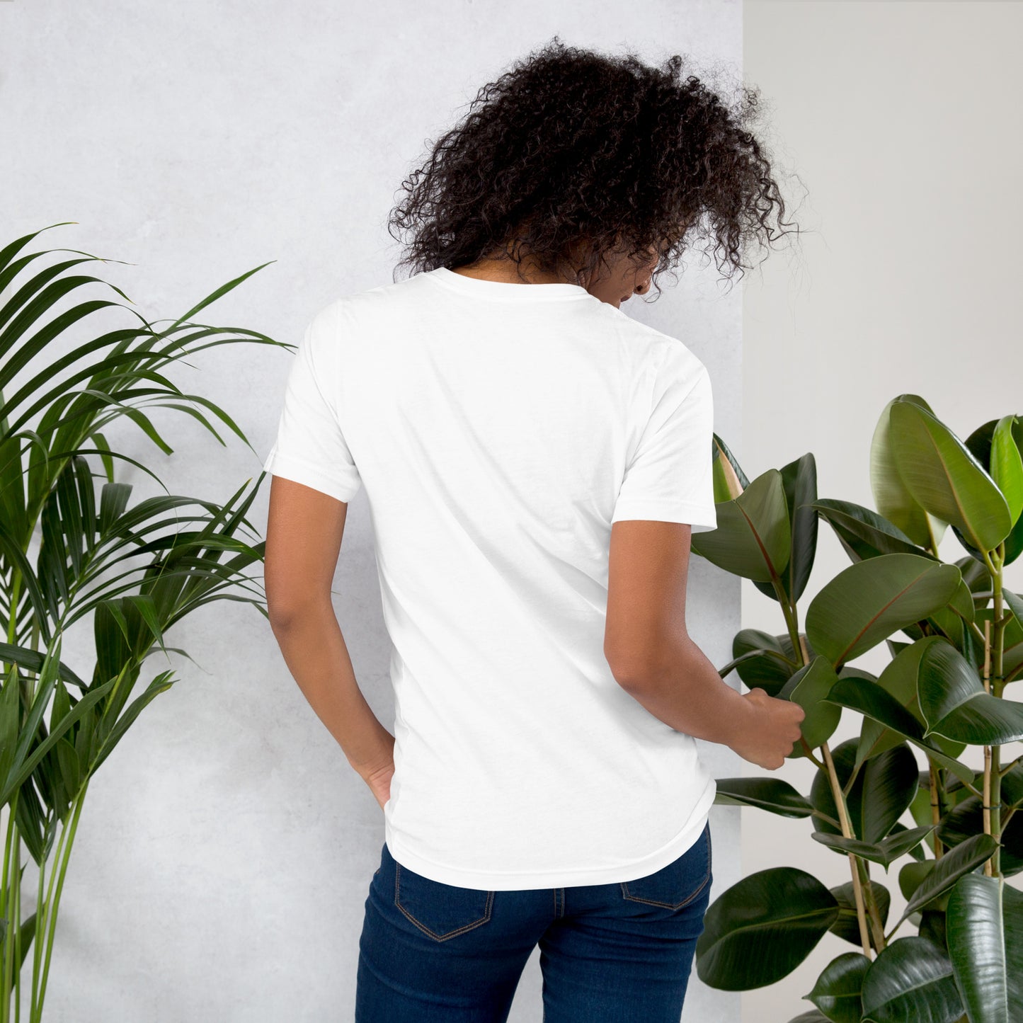 Abstract Mountains Unisex T-Shirt - Tania Bisaz