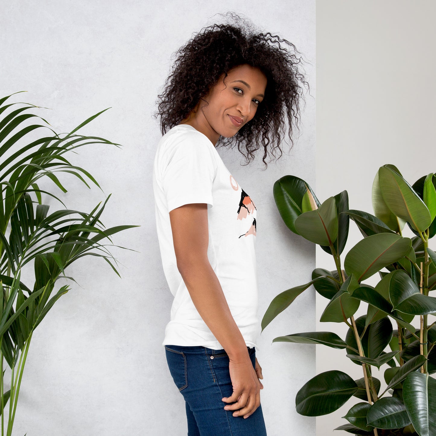 Abstract Mountains Unisex T-Shirt - Tania Bisaz