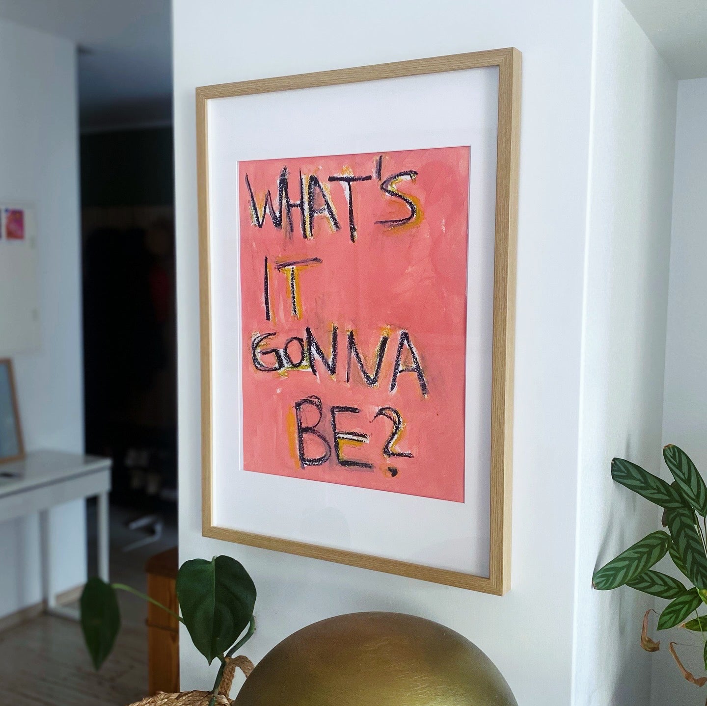 Your Word of the Year, Original Custom Painting - Tania Bisaz