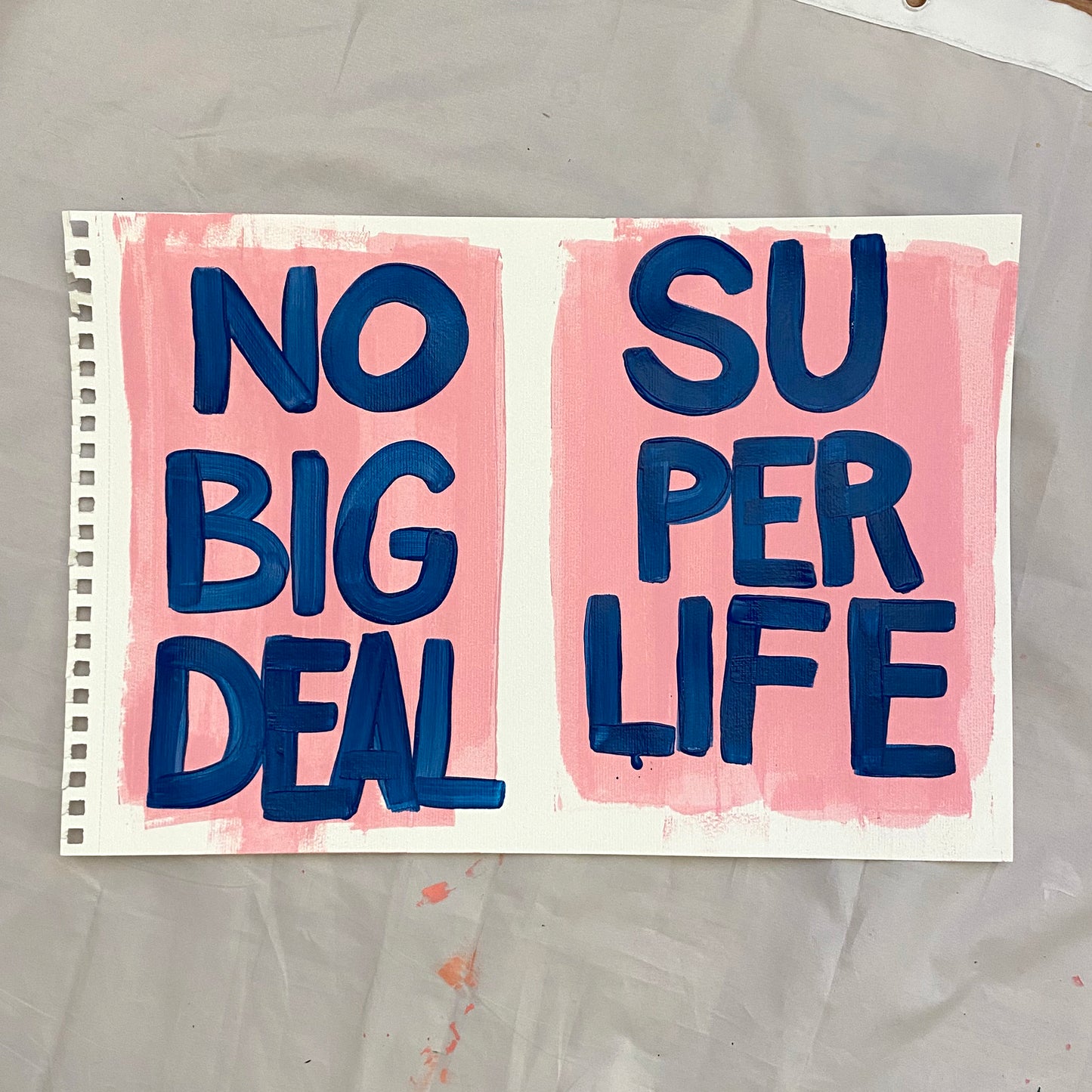 Your Word of the Year, Original Custom Painting - Tania Bisaz