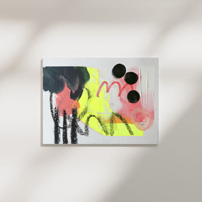 Signals – Series of A5 Original Paintings (Mixed Media on Paper)