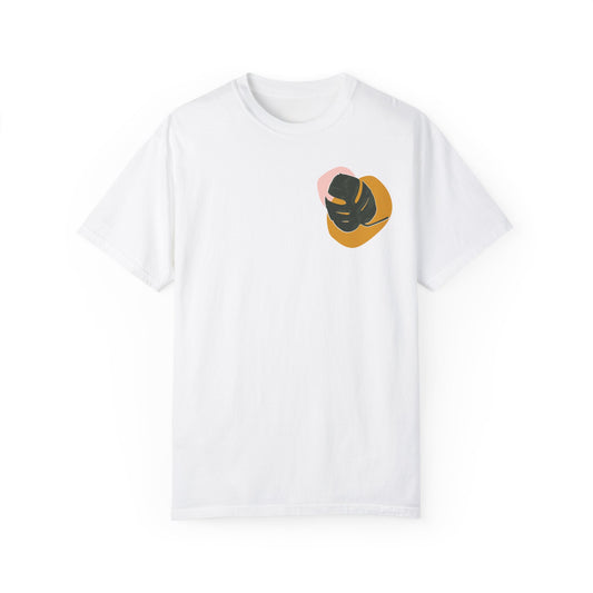 Unisex Garment-Dyed T-shirt, Monstera