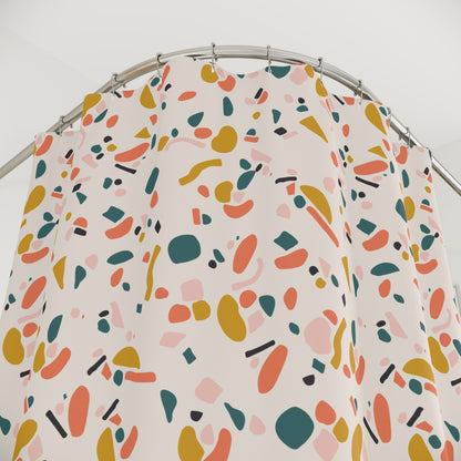 Terrazzo Shower Curtain