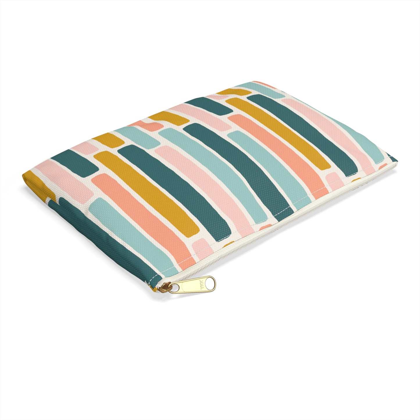 Accessory Pouch, Watercolour Stripes