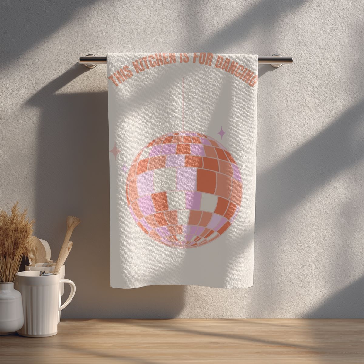 Disco Kitchen – Art Tea Towel