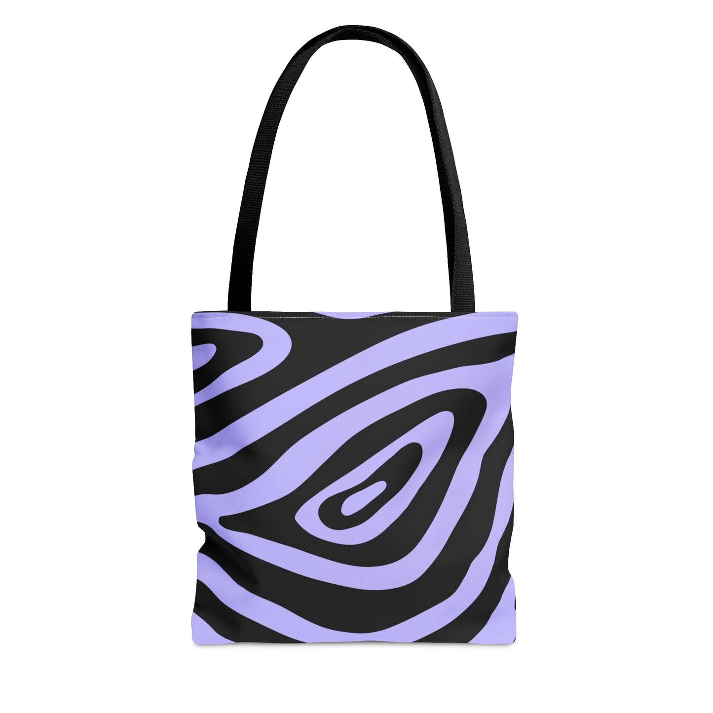 Tote Bag, Purple Zebra