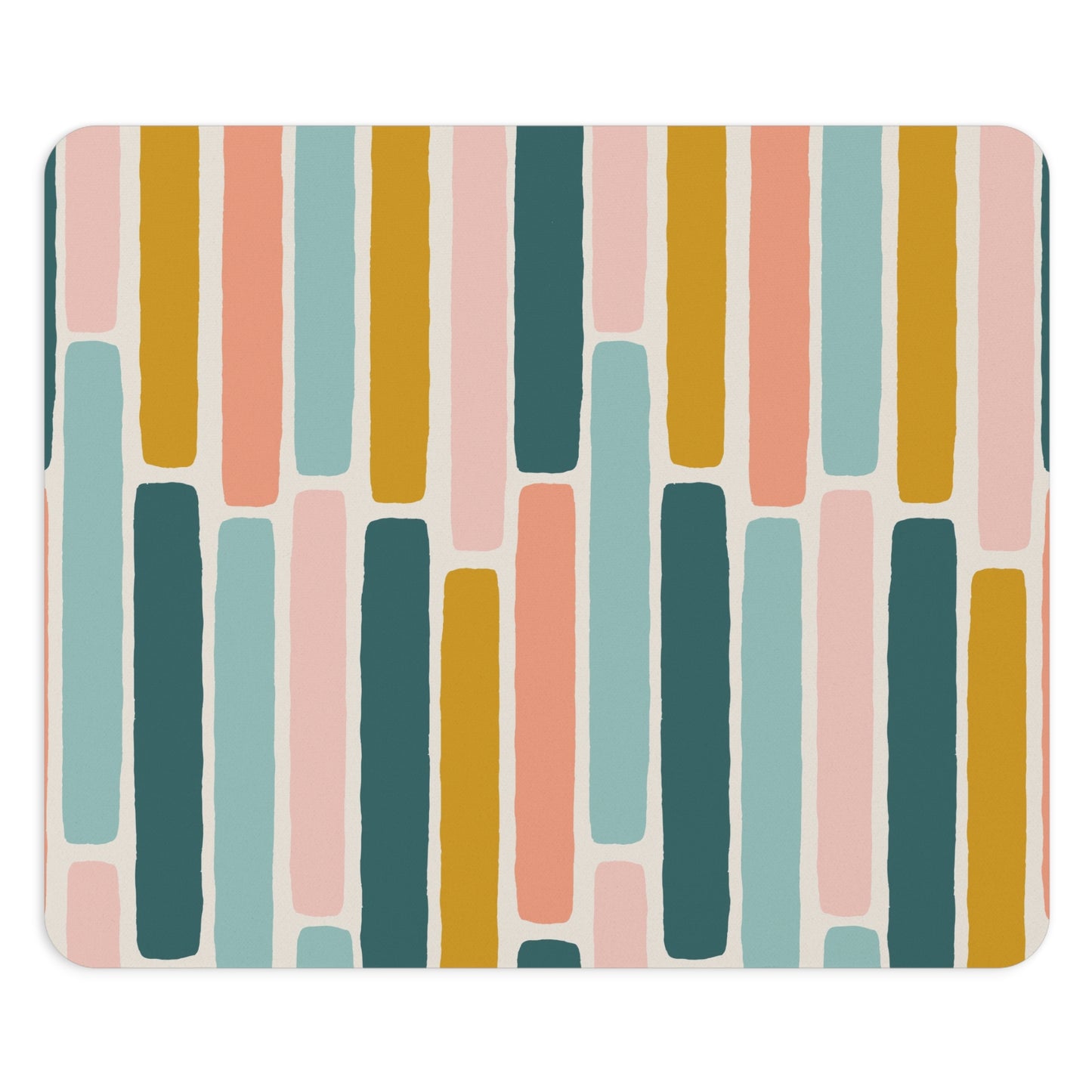 Mouse Pad , Watercolour Stripes