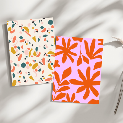 Set of 10 Postcards – Flower Power