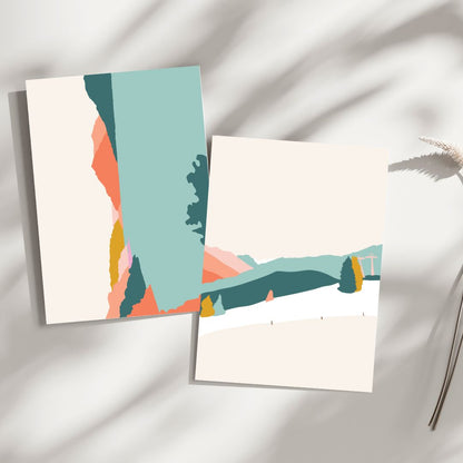 Set of 10 Postcards, Lake Como #2 - Tania Bisaz