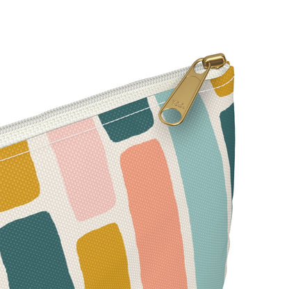 Accessory Pouch, Watercolour Stripes