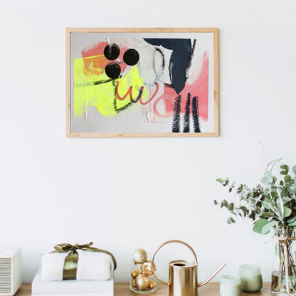 Signals – Series of A5 Original Paintings (Mixed Media on Paper)