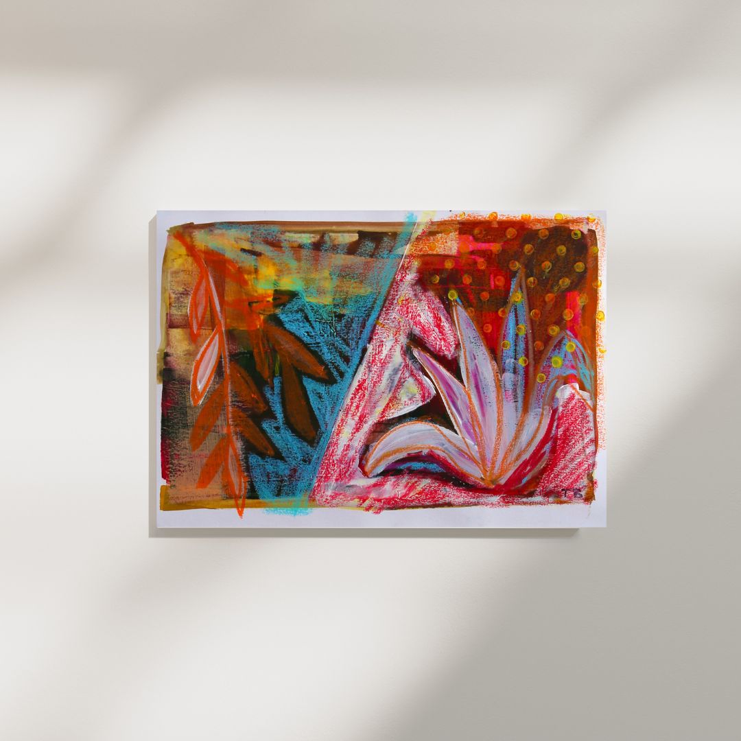 In Bloom – A4 Original Painting on Paper