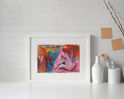 In Bloom – A4 Original Painting on Paper