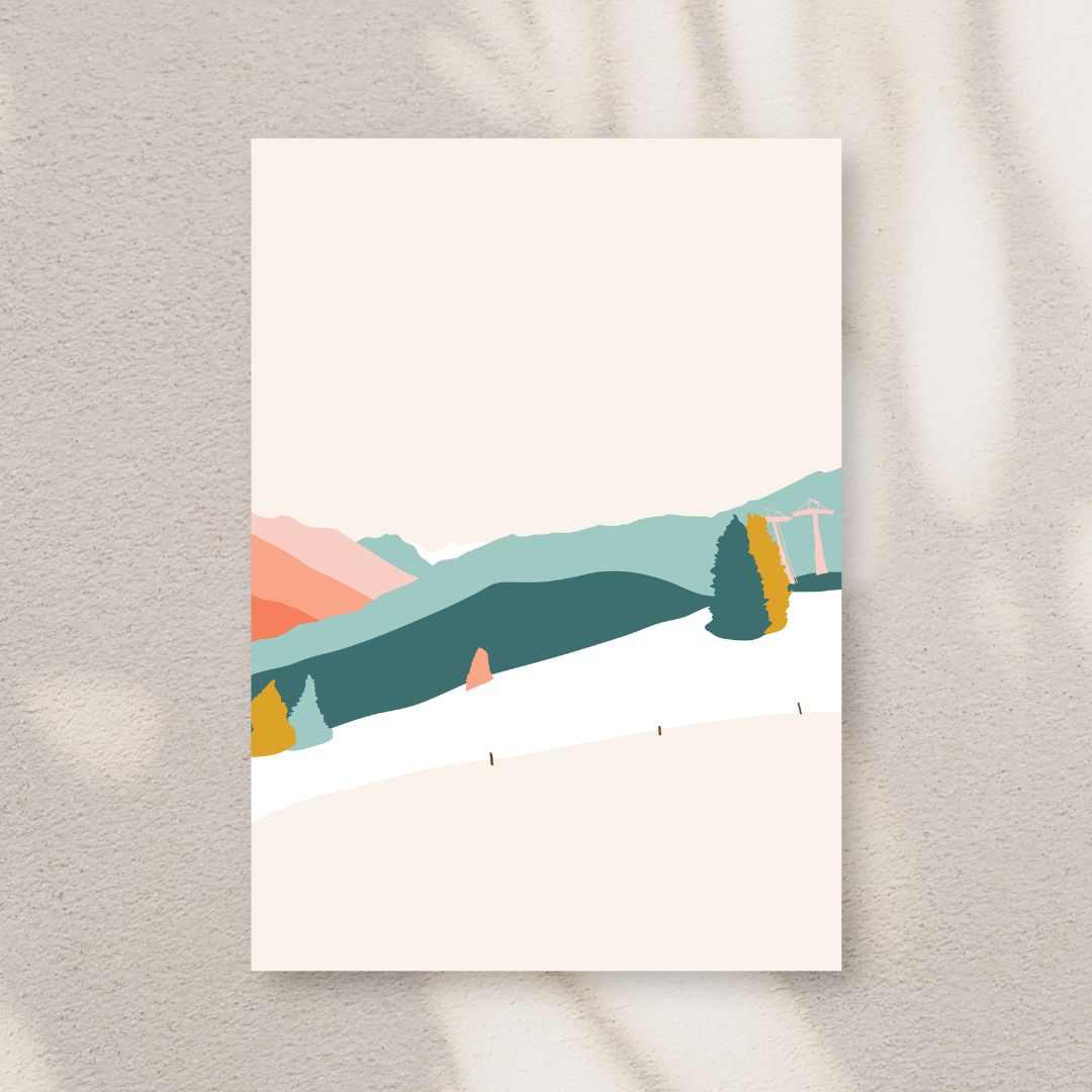 Set of 10 Postcards, Engiadina - Tania Bisaz