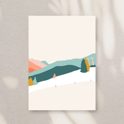 Set of 10 Postcards, Engiadina - Tania Bisaz