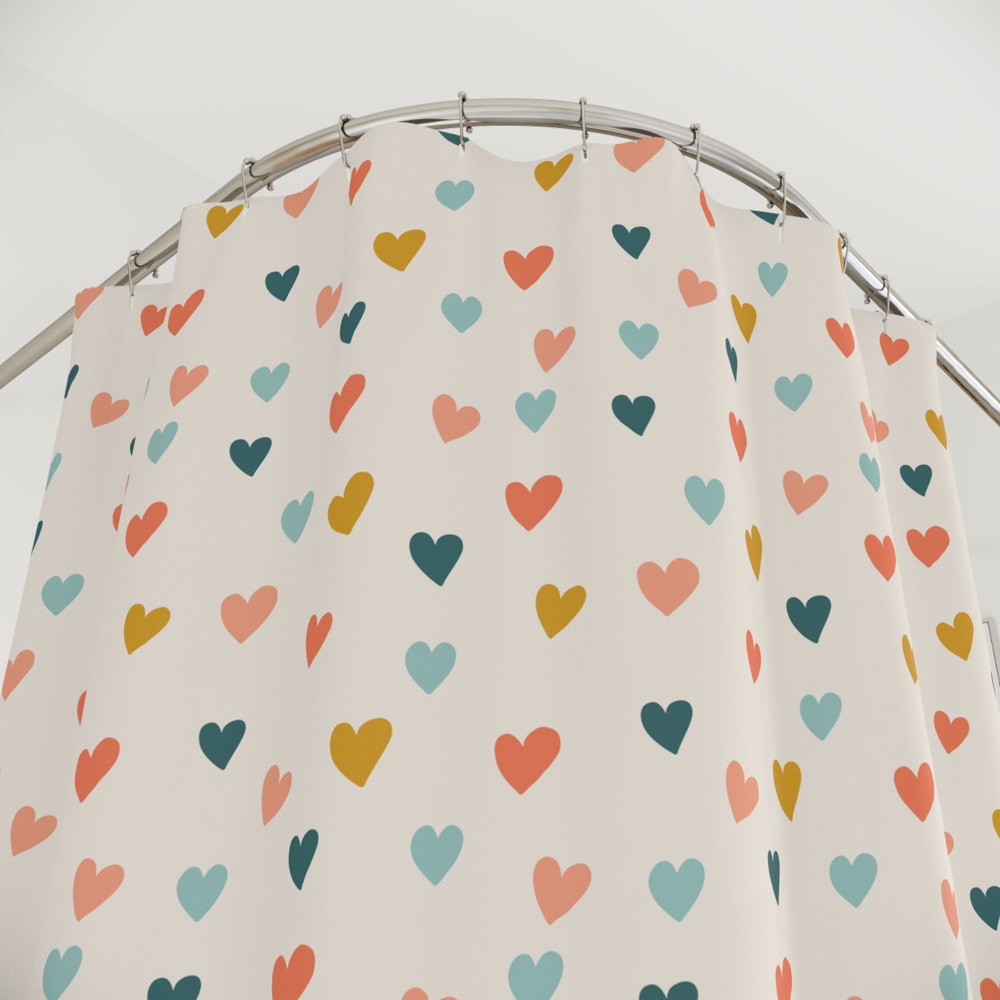 Heart Art Shower Curtain