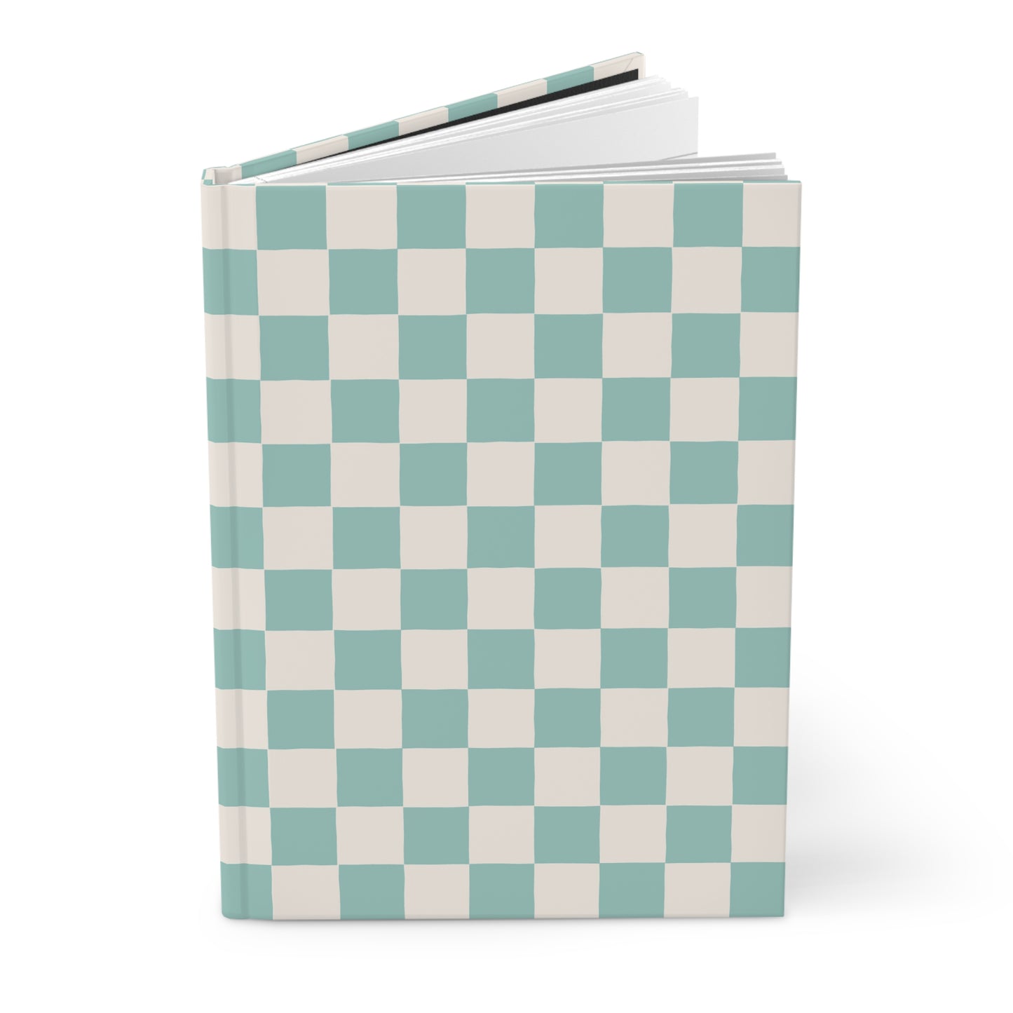 Hardcover Journal Matte, Pastel Checks