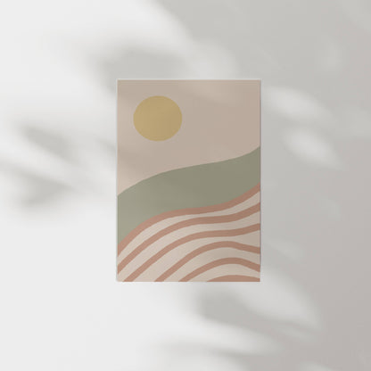 Abstract Sea, Digital Art Print