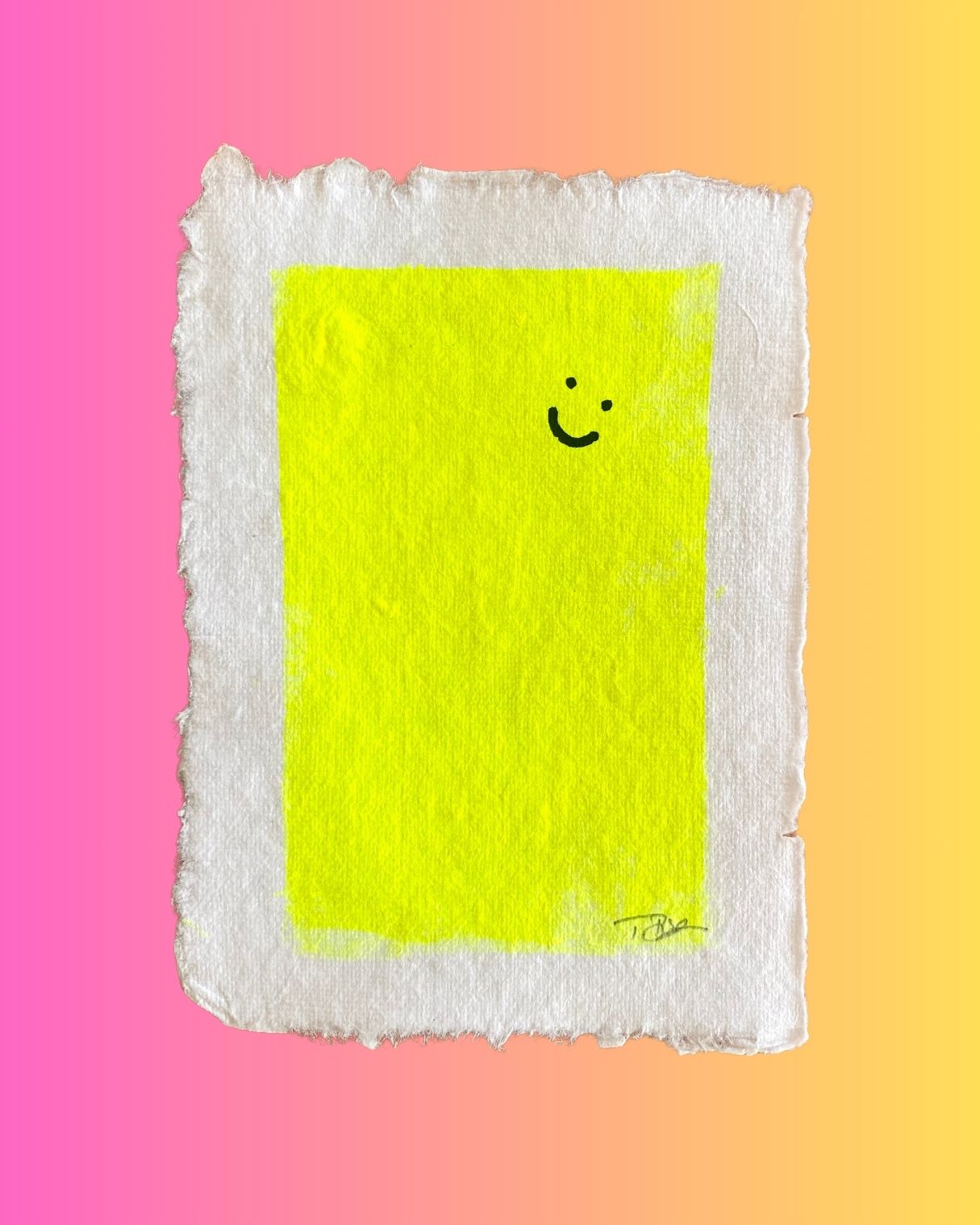 Original Mixed Media Artwork – Smiley Series