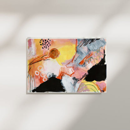 Soft Collision – A4 Original Painting