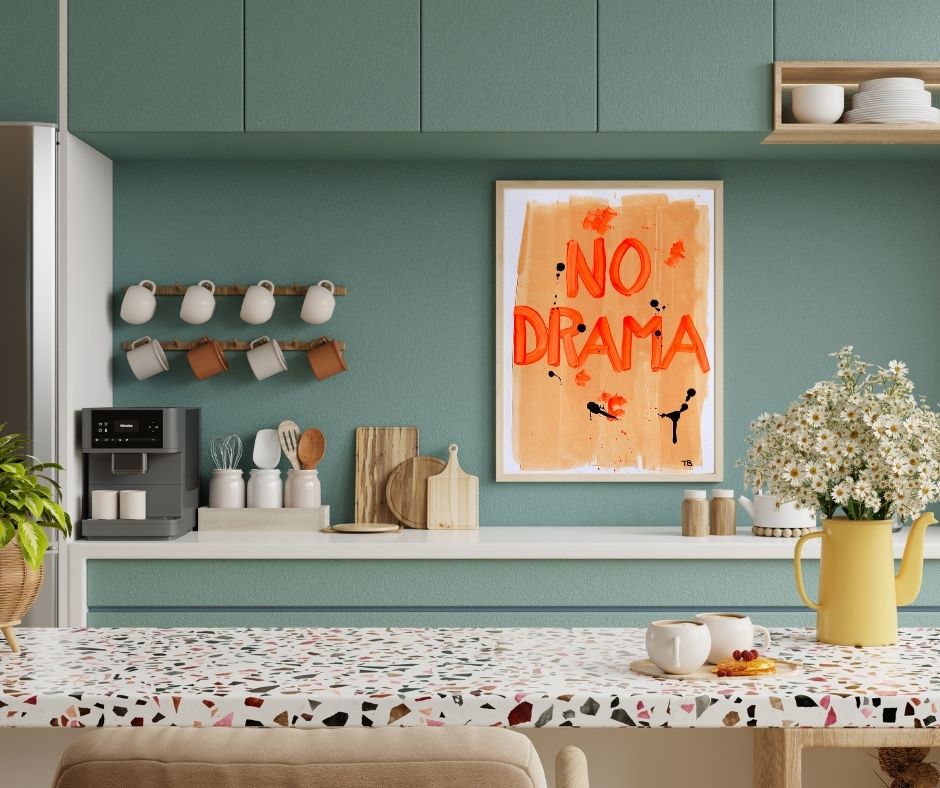 No Drama – A4 Original Painting