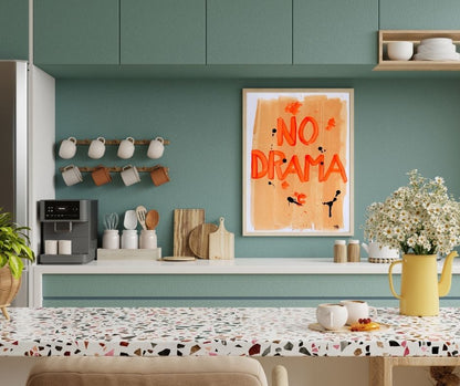 No Drama – A4 Original Painting