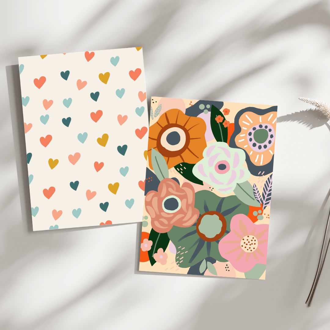 Set of 10 Postcards, Wild Bloom - Tania Bisaz