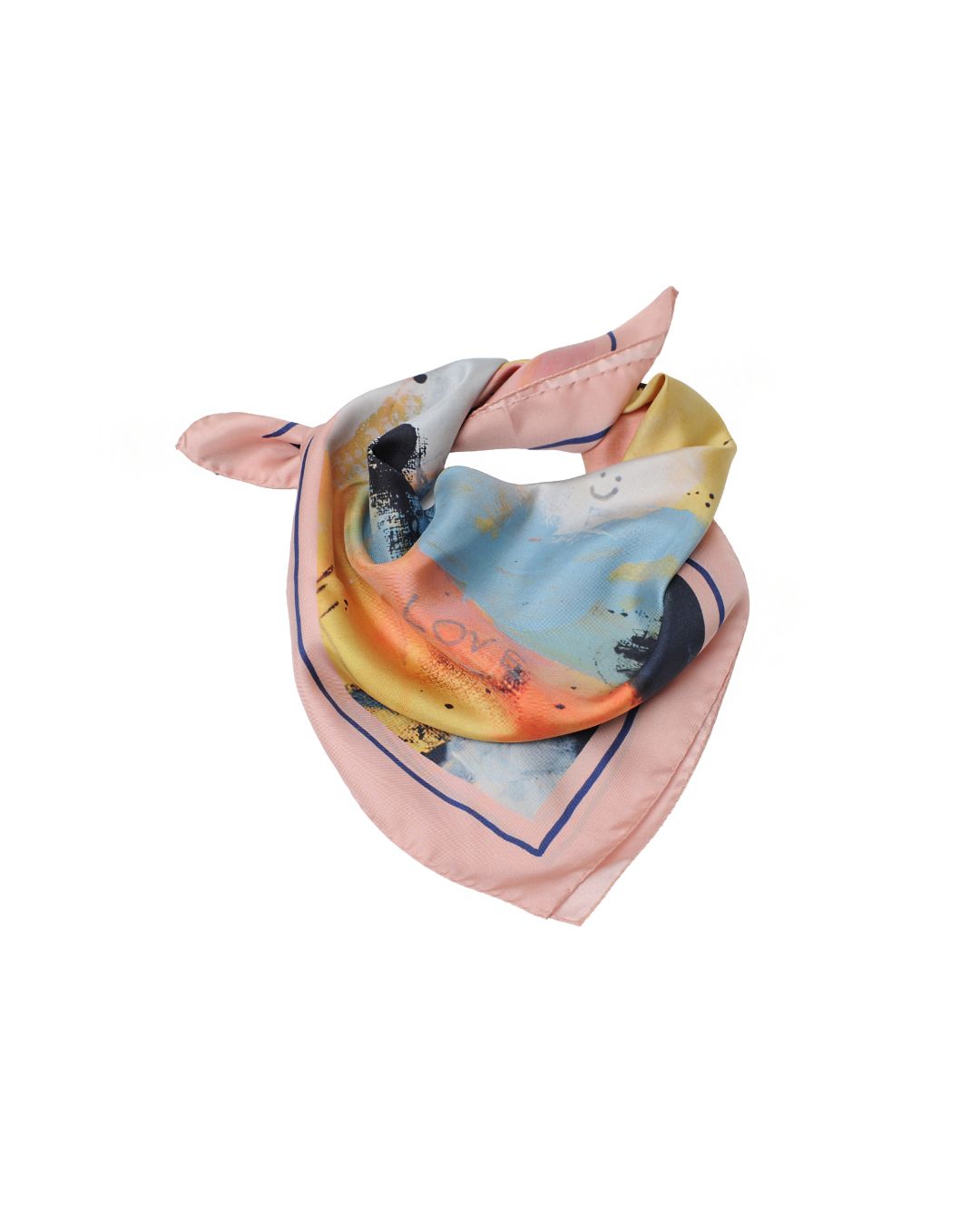 Love – Silk Foulard by Tania Bisaz × Prima Ballerina - Tania Bisaz