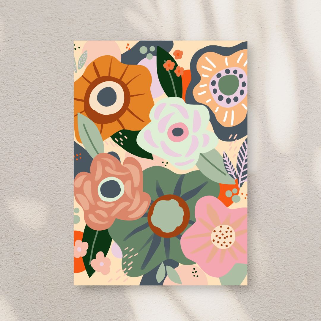 Set of 10 Postcards, Wild Bloom - Tania Bisaz