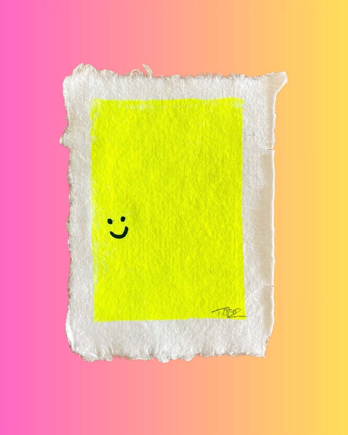 Original Mixed Media Artwork – Smiley Series