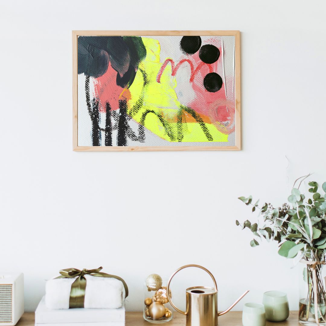 Signals – Series of A5 Original Paintings (Mixed Media on Paper)