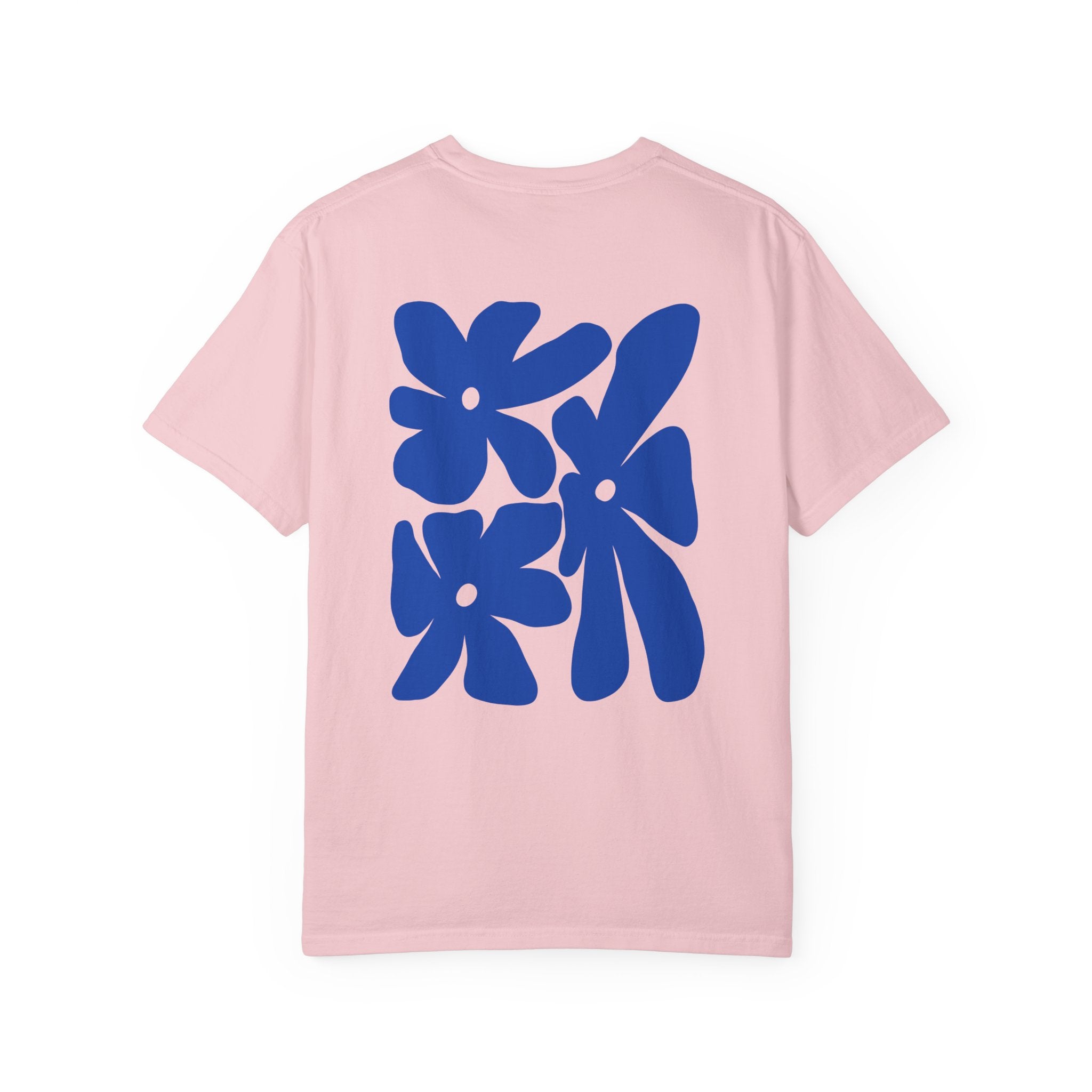 Abstract Flower Art T-Shirt | Statement Back Print Tee – Tania Bisaz