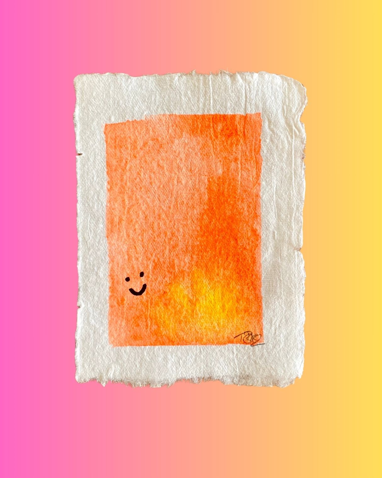 Original Mixed Media Artwork – Smiley Series
