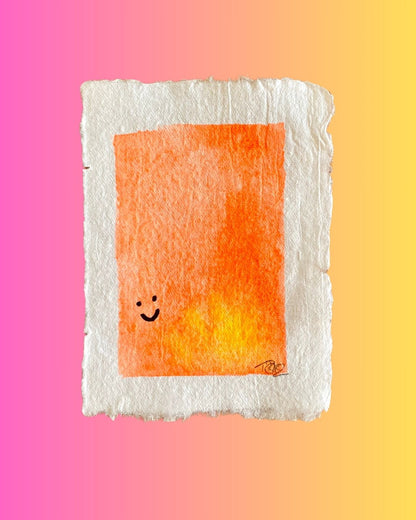 Original Mixed Media Artwork – Smiley Series
