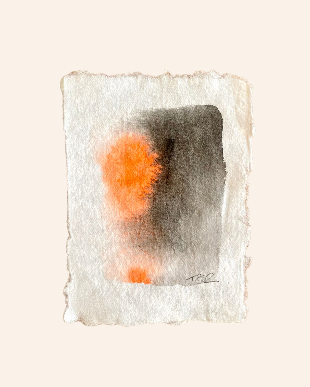 Original Mixed Media Artwork – Neon Silence Series